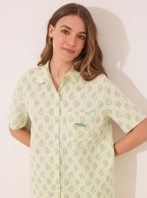 Imagen 2 del producto Pijama Corto Camisero Algodón Paisley