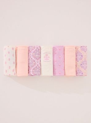 Imagen 2 del producto Pack 7 Calzón Clásicos Algodón Tonos Rosas