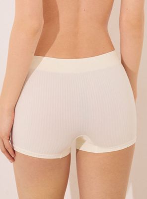 Imagen 2 del producto Culotte Canalé Seamless Blanco
