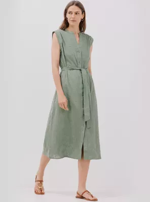 Vestido Bordado al Tono