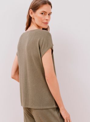 Imagen 2 del producto Polera Aspecto Rústico con Botones