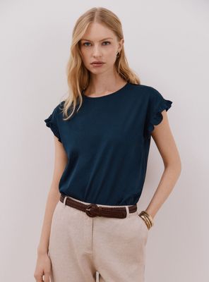 Imagen 1 del producto Polera Básica Volante