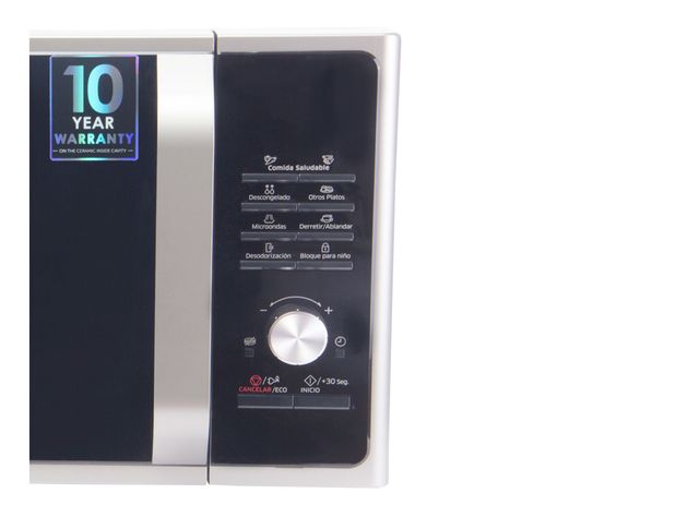 Microondas digital 28 litros MS28F303TAS silver Samsung-3