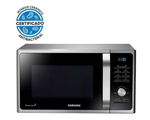 Microondas digital 28 litros MS28F303TAS silver Samsung-1