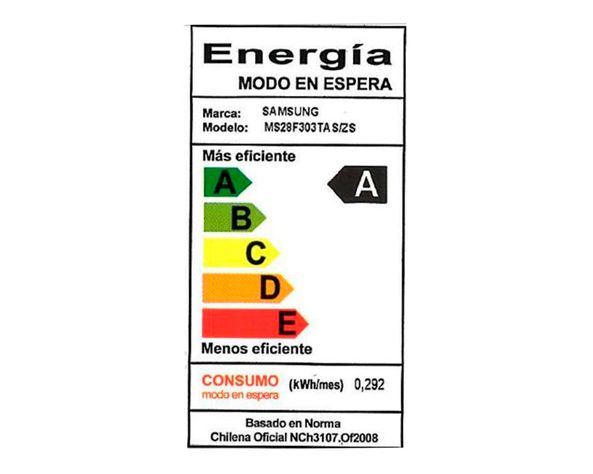 Microondas digital 28 litros MS28F303TAS silver Samsung-5