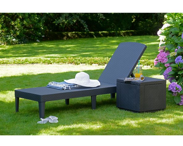 Reposera Jaipur gris oscuro Keter-10