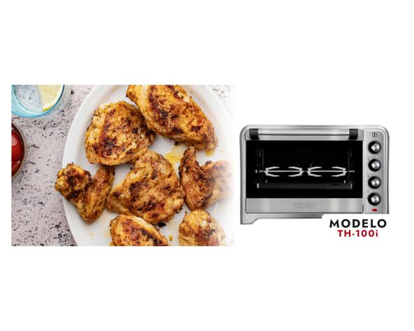 Horno eléctrico 100 litros TH-100I cromo Thomas-6
