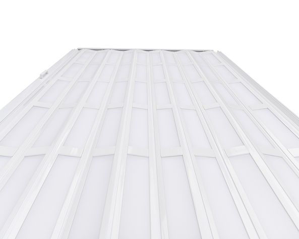 Puerta Plegable PVC 90x200 cm blanca con ventana Baldara-3