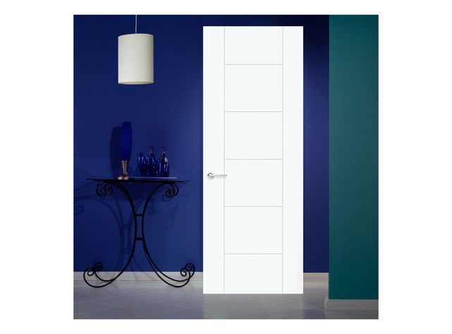 Puerta Interior Amparo 75x210 cm sin perforación Masonite-0