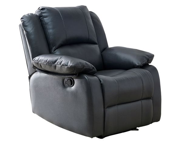 Berger reclinable León negro M+Design-0