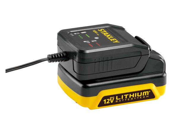Taladro percutor inalámbrico 12V 10mm SCH121S2K-B2 + 2 baterías 1,5 Ah Stanley-5