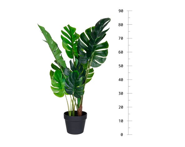 Planta artificial 85 cm Monstera Outzen-5