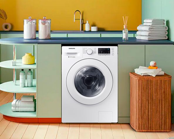 Secadora DV90TA040BE carga frontal 9 kg blanco-3