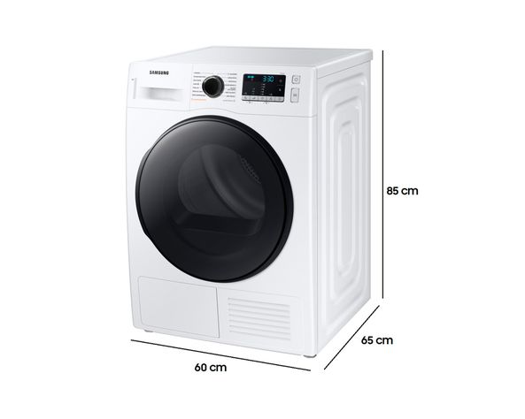 Secadora DV90TA040BE carga frontal 9 kg blanco-4