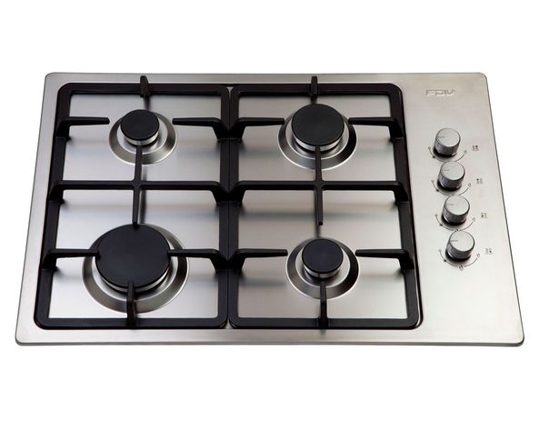 Encimera a gas 4 quemadores Design gas natural FDV-1