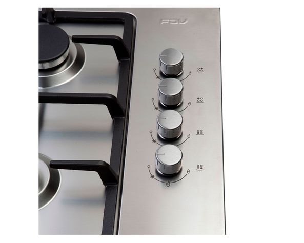 Encimera a gas 4 quemadores Design gas natural FDV-2