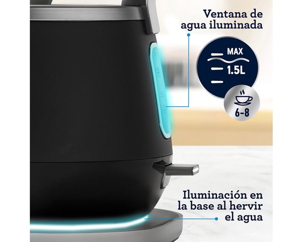 Hervidor eléctrico 1.5 litros Premium BVSTKT4510B-052 Oster-3