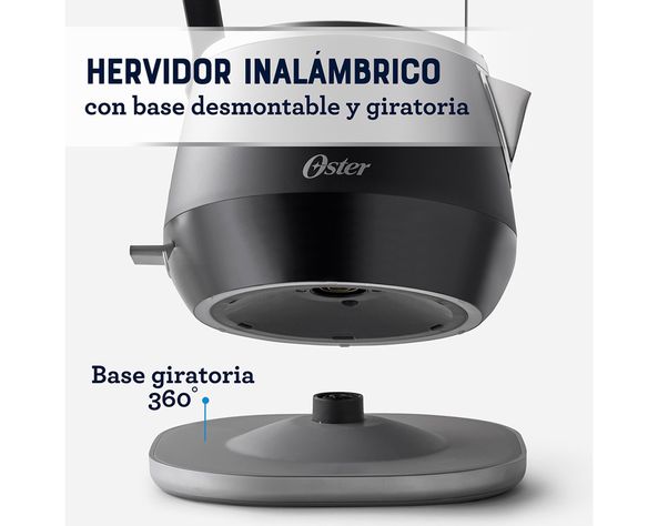 Hervidor eléctrico 1.5 litros Premium BVSTKT4510B-052 Oster-4