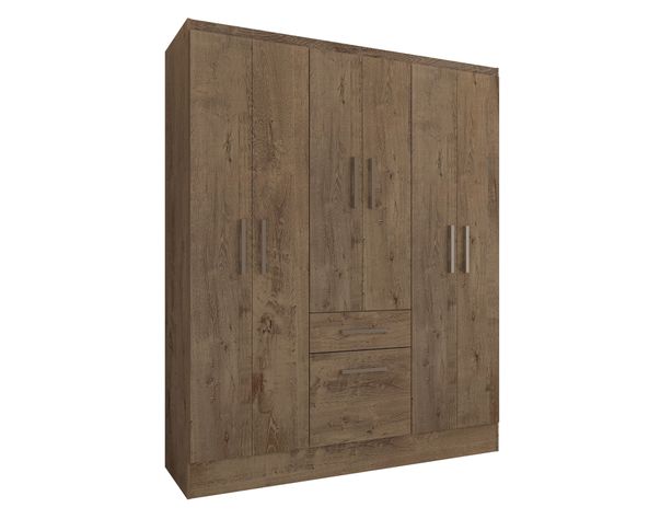 Clóset 6 puertas 1 cajón 1 zapatero Moca M+Design-1