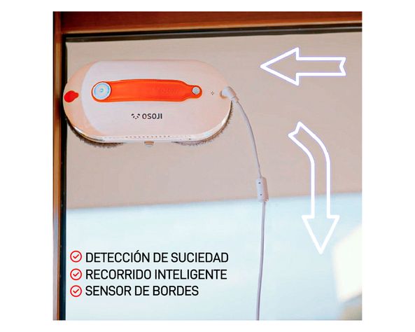 Robot limpiavidrios 90W Mado Spray Plus blanco-2