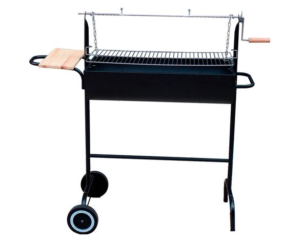 Parrilla a carbón medio tambor BM300-12