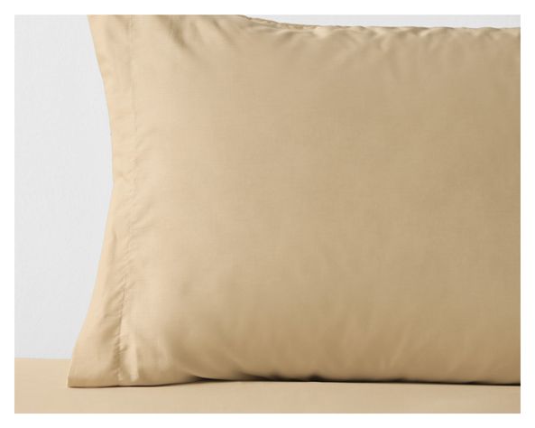 Juego de sábanas 1.5 plazas 200 hilos beige-1