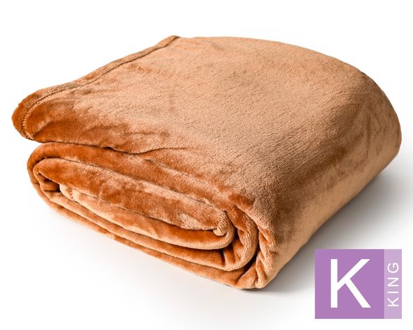 Frazada King Flannel Sienna-0