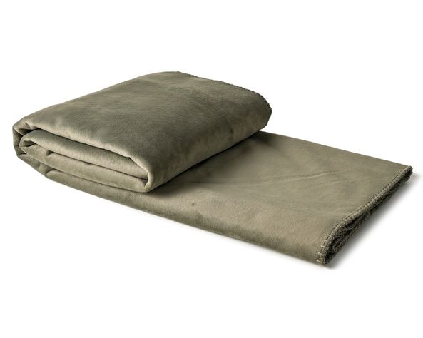 Manta 127x152 cm Moonlight Fur Oliva-0