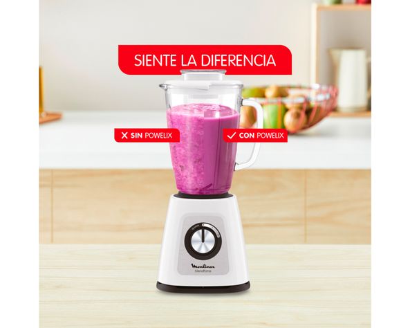 Licuadora Blendforce 800W blanco-5
