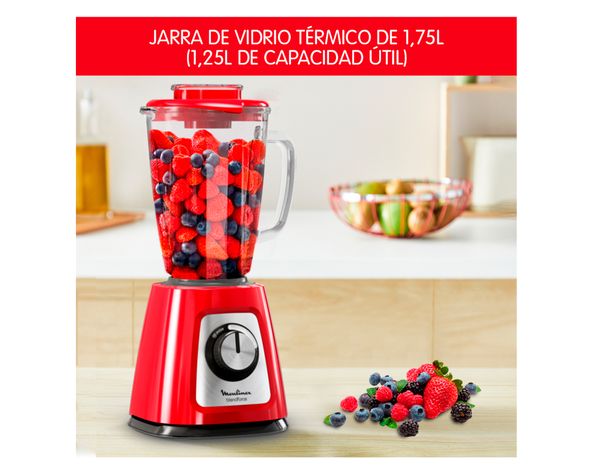 Licuadora Blendforce 800W rojo-3