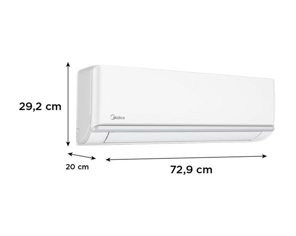 Aire acondicionado split inverter XTRA09K 9000 BTU frío/calor-5
