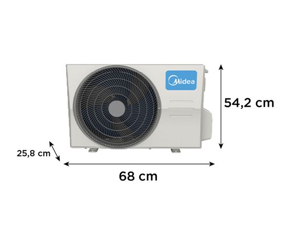 Aire acondicionado split inverter XTRA12K 12000 BTU frío/calor-6