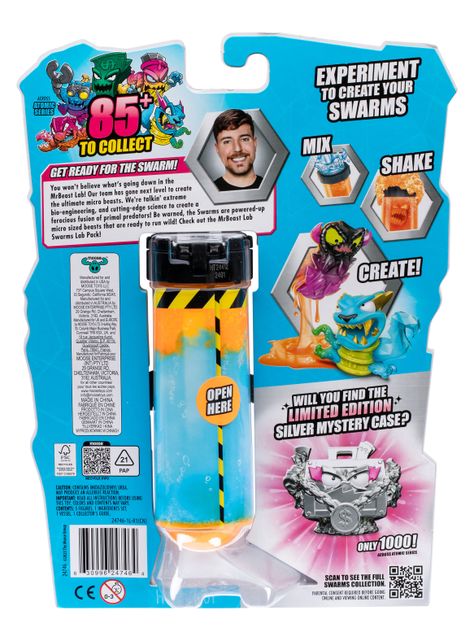 SKU Surtido: Figura de Acción Mr Beast S2 Lab Swarms x 5-1