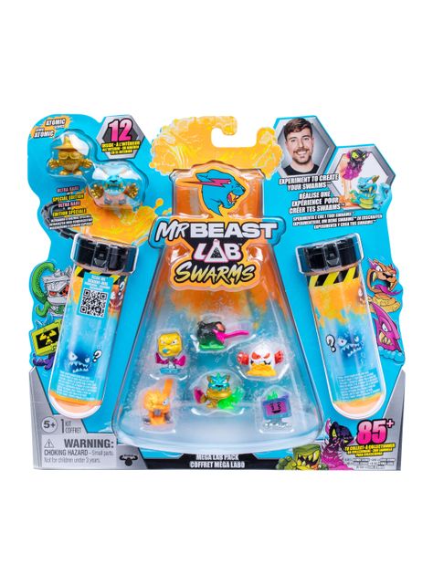 Figura de Acción Mr Beast S2 Lab Swarms Mega Lab x 12-0