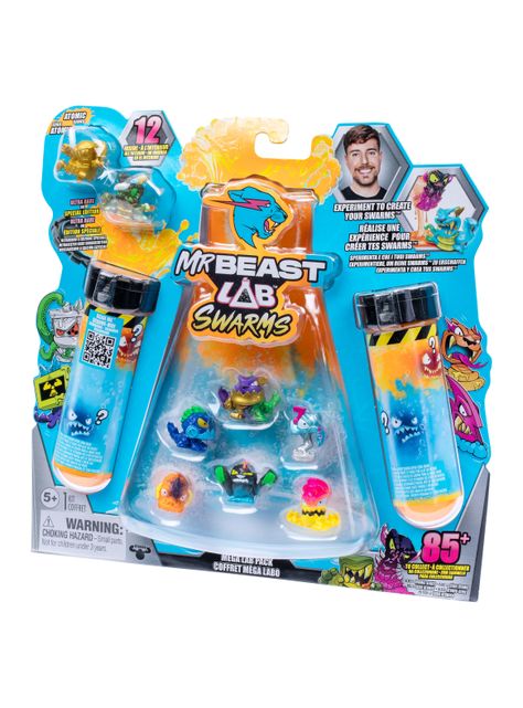 Figura de Acción Mr Beast S2 Lab Swarms Mega Lab x 12-2