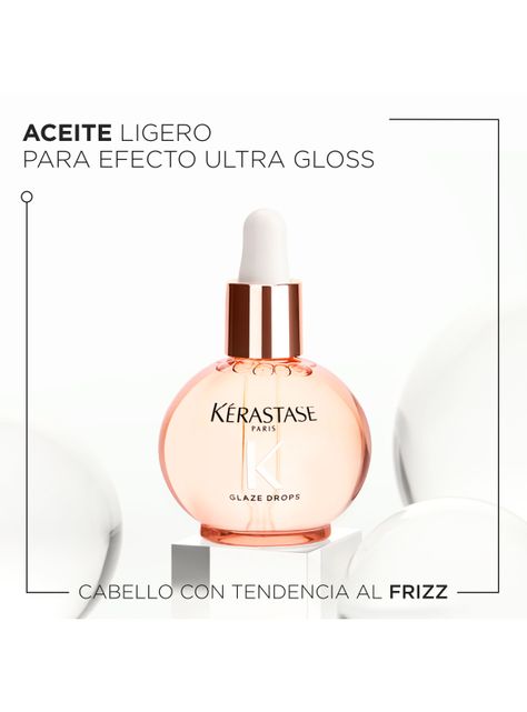 Aceite Efecto Gloss Cabello con Tendencia Al Frizz Gloss Absolu Glaze Drops 45ml-1