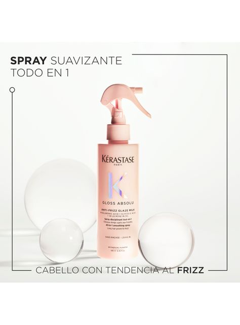 Spray Efecto Gloss Cabello Con Tendencia Al Frizz Gloss Absolu Anti-Frizz Glaze Milk 190ml-1