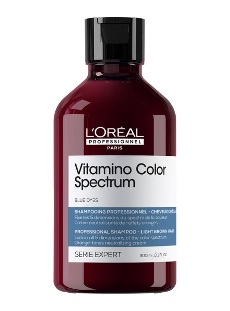 Shampoo Cuidado del Color Matizador Azul Vitamino Color Spectrum 300ml -0