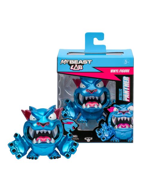 Figura de Acción Metallic Panther Mr Beast Lab-1