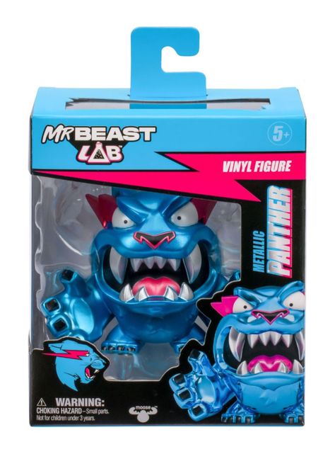 Figura de Acción Metallic Panther Mr Beast Lab-3