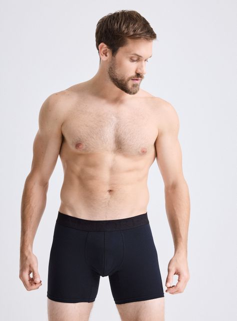 Tripack de Boxer Básico Color Solid-0