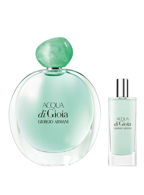 Set Perfume Acqua Di Gioia EDP Mujer 100ml + 15ml Giorgio Armani -0