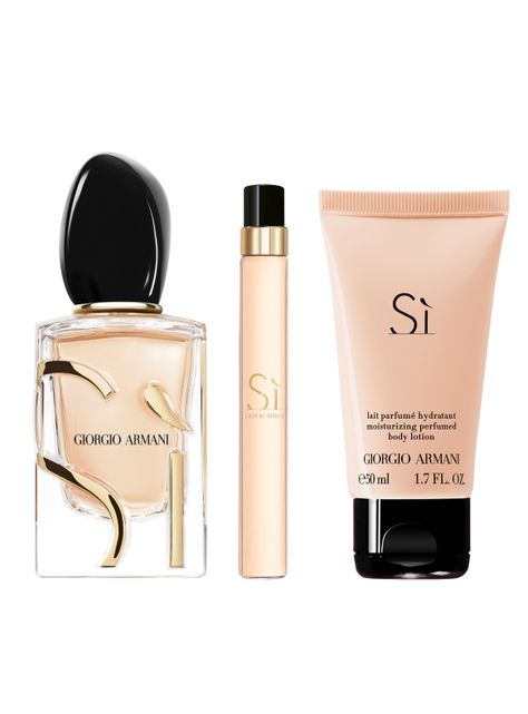 Set Perfume Sì EDP Mujer 50ml + 10ml + Loción 50ml Giorgio Armani-0