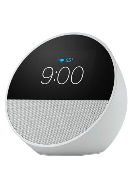 Asistente de Voz Amazon Alexa Echo Spot 2024 Blanco-0