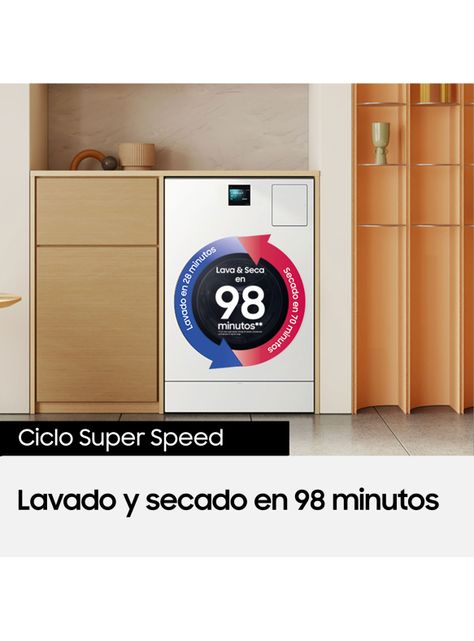 Lavadora-Secadora 25/15 kg Bespoke AI WD25FB8690BEZS-4