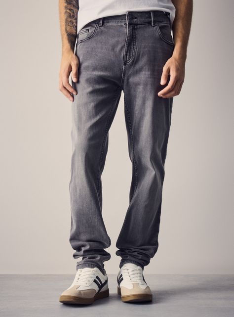 Jeans Básico Lavado Super Skinny Fit-0