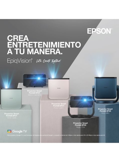 Proyector Láser Portátil EpiqVision EF21 Verde-7