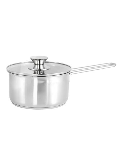 Cacerola con Mango 18 cm Acero Inoxidable-0