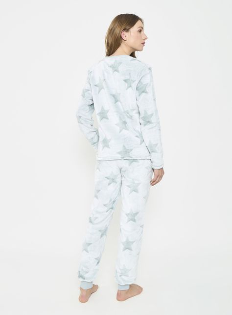 Pijama Largo Polar Térmico Comfort Sleep-1
