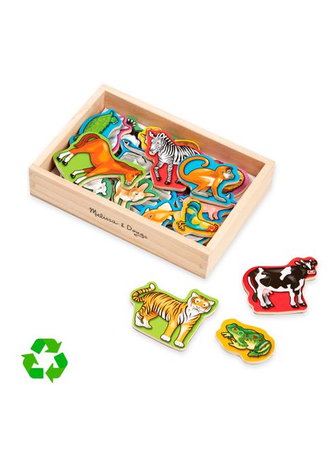 Juego de Animales Magnéticos de Madera-1